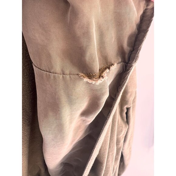 Young, Fabulous, and Broke Womens Drawstring Jacket Size Medium Mustard Yellow - Picture 4 of 7